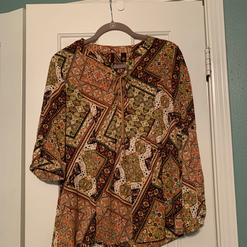 Sky’s the limit multi color tunic